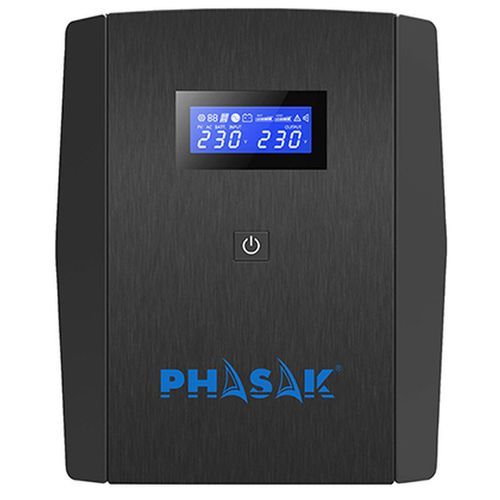 Phasak Sirius, Line-Interaktiv, 1,26 kVA, 720 W, Pseudo sine, 162 V, 290 V