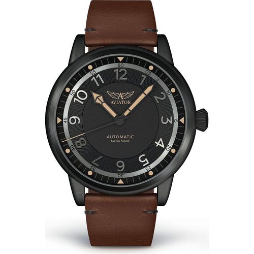 Uhr Herren Pilotenbrille braun-V.3.31.5.228.4