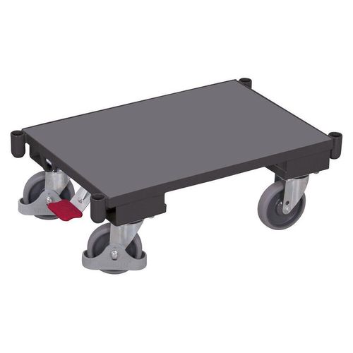 VarioFit Euro-System-Roller mit Boden und Eckhülsen RAL 7016