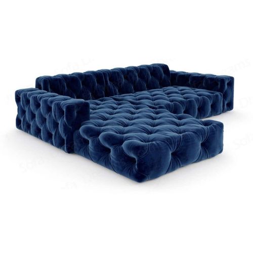 Ecksofa Menorca L Form aus Stoff