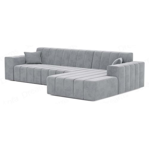 Couch Gran Canaria L-Form in Stoff Kurz
