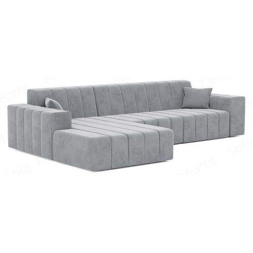 Couch Gran Canaria L-Form in Stoff Kurz