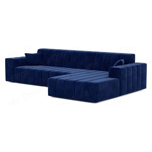 Couch Gran Canaria L-Form in Stoff Kurz