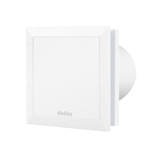 Helios MiniVent M1/100 F Minilüfter 06175 Badlüfter mit Feuchtigkeitssensor, Weiß, 90m/h