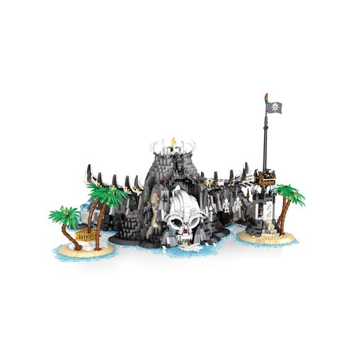 Reobrix 66012 Pirateninsel Klemmbaustein Set 2960 Teile ab 14