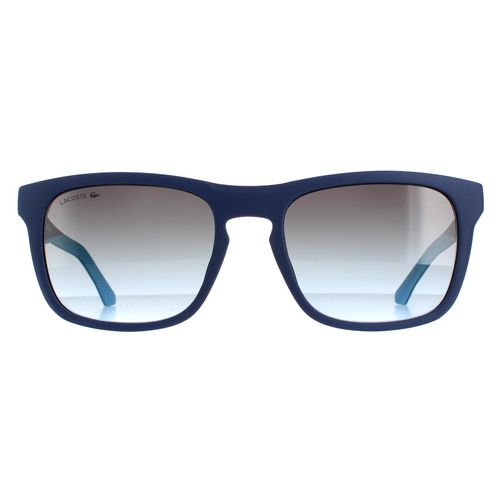 Lacoste zonnebril L956S 401 Mat Blue Gray Dracient