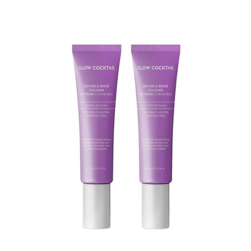 2 X Wiederherstellende & Revitalisierende Kollagen-Augencreme 15ml