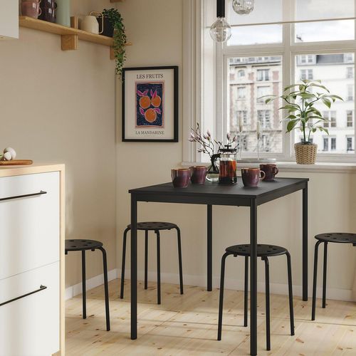 SANDSBERG / MARIUS Tisch und 4 Hocker