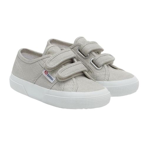 Superga Meisjes 2750 Glitterband Sneakers (Grijs)