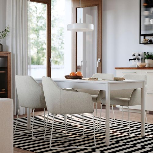 TONSTAD / TOSSBERG Tisch und 4 Stühle