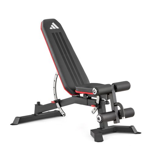 Hantelbank ADIDAS PERFORMANCE "adidas Utility Bench 3-in-1 Hantelbank", schwarz, TrainingsbänkeB:72cm H:120cm L:163cm, Hantelbank, 3-in-1-Bank, 8-fach verstellbar, 180 kg belastbar & mobil, B:72cm H:120cm L:163cm