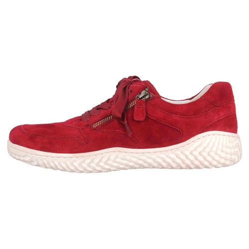 Gabor Sport Sneaker in Übergrößen Rot 53.381.15 große Damenschuhe