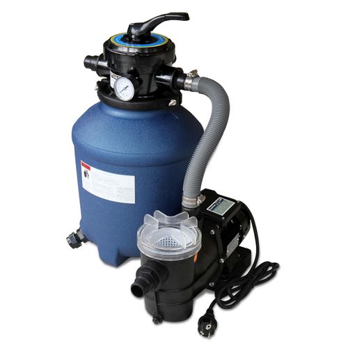 Karibu Poolfilteranlage 6,5m3 bestehend aus Sandfilter, Pumpe