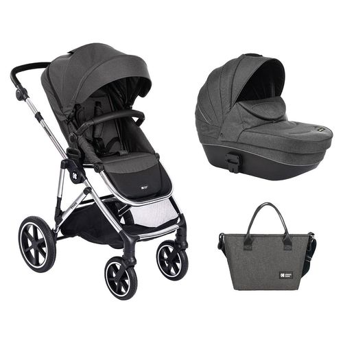 Kikkaboo 2 In 1 Mit Dem Thea Rigid Cap. Kinderwagen Grau Grau One Size