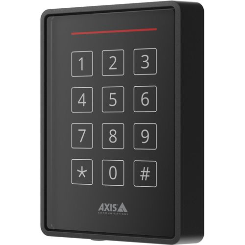 Axis A4131-E, Basis-Zugangskontrollleser, Zugriffscodeleser, Zugriffschip/Kartenleser, Vandalesicher, IP65, IP66