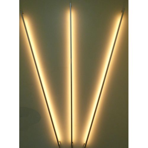 1449 LED ALU Slim 3x1,00m direkt-indirektes Licht Netzteil Kalt Weiß