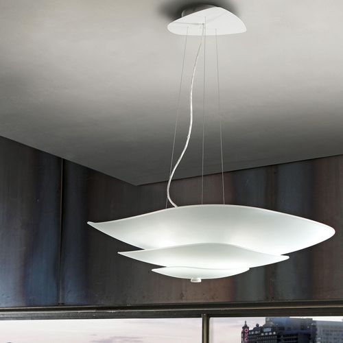 Linea Light Moledro P Pendelleuchte Gold Organisch