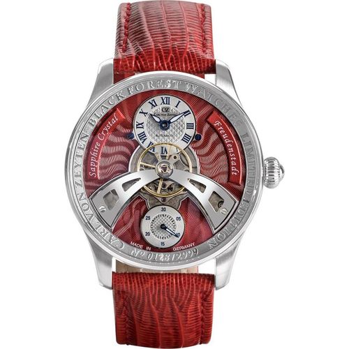 Carl von Zeyten Herren Uhr Armbanduhr Automatik Freudenstadt CVZ0043RD