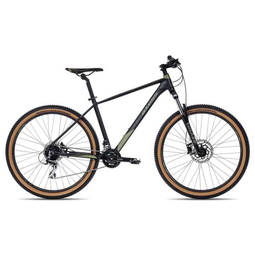 Axess KEEDO schnelles Hardtail Mountainbike mit Lockout-Federgabel 29 Zoll dunkelgrün 19 Zoll
