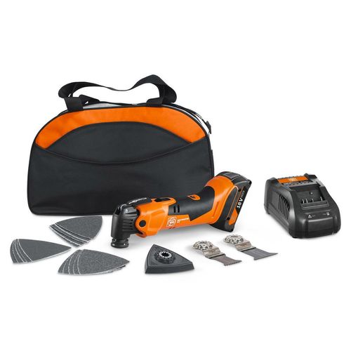 Fein Oszillierer - Akku AMM 500 AS 2 Ah in Nylon-Tasche
