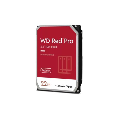 WESTERN DIGITAL interne HDD-Festplatte "Red Pro", rot (ohne farbbezeichnung), 22 TB, Festplatten