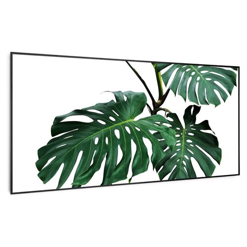 Klarstein Air Art Smart Infrarotheizung, Infrarot Heizung mit IoT/WiFi App-Steuerung, Erkennung Offener Fenster, Infrarotheizung mit Thermostat, Heizung zur Wandmontage, CO2-Freie Elektroheizung 700W