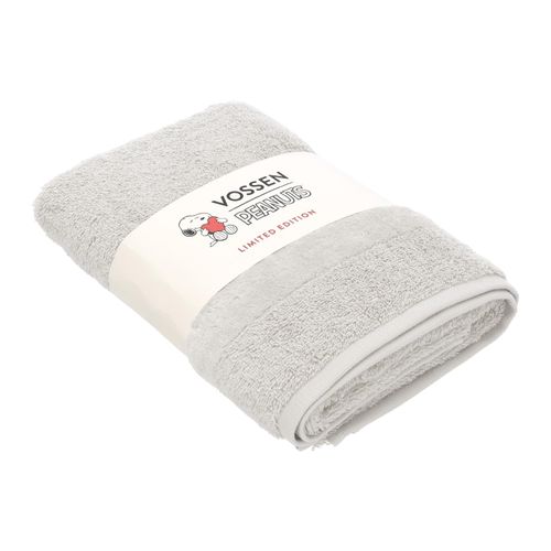Handtuch VOSSEN, pearl grau, B:50cm L:100cm, Frottier, Baumwolle, Handtücher