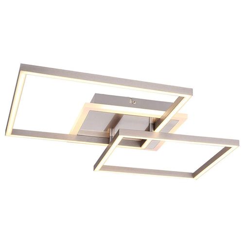 LED Deckenleuchte, ALU, opal weiß, L 47 cm, MUNNI