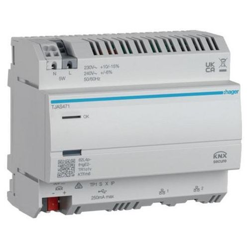 Hager TJAS471 domovea plus - Visualisierungsserver mit easy KNX IoT und