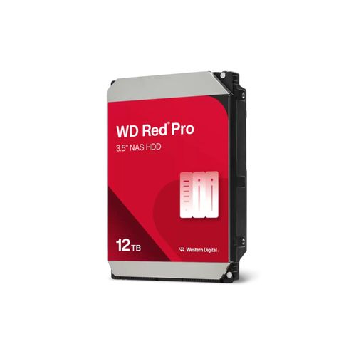 WESTERN DIGITAL interne HDD-Festplatte "Red Pro", rot (ohne farbbezeichnung), 12 TB, Festplatten