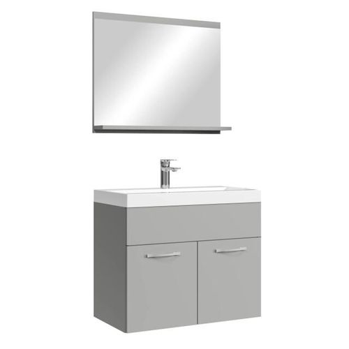Badplaats Badkamermeubel montreal set 02 60 x 35 cm mat badmeubel met