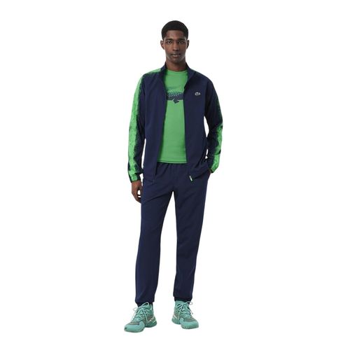 Lacoste Daniil Medvedev-tennisshirt voor heren (Groen)