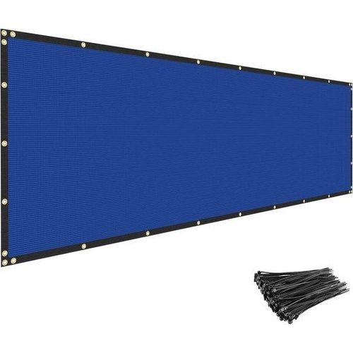 Schwere Schutzvorhang - Privatsphäre-Gitter - Mehr Privatsphäre schaffen - Stärkere Profile - 1,8 x 3,6 Meter - Blau