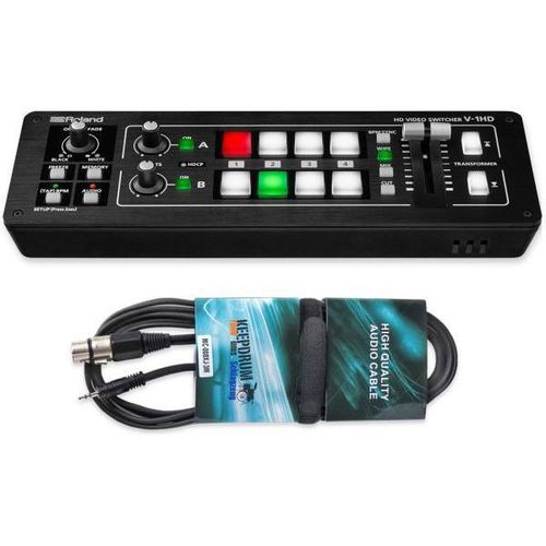 Roland HDMI-Video-Switcher V-1HD mit Kabel