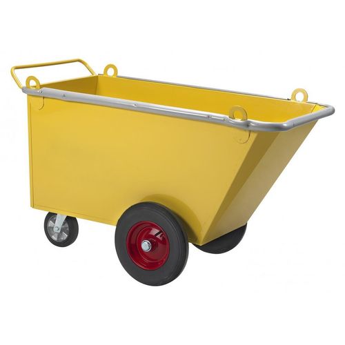 RAVENDO IWC 400M Industrie Abfallwagen Transportwagen 750 kg 400 l Vollrad