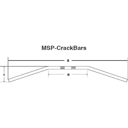 FEHLING Crack-Bar, 850 mm schwarz