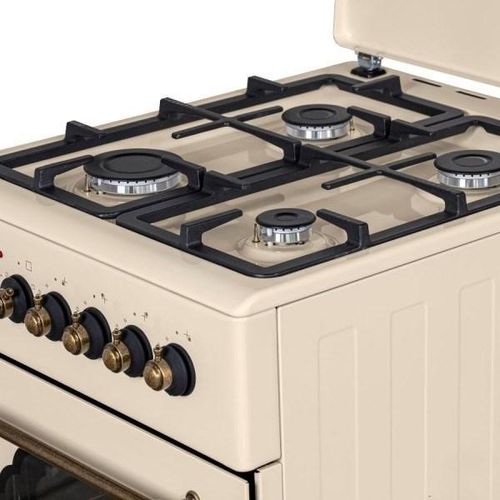 Mpm mpm-56-krm-14 Gas-/Elektroherd de Creme