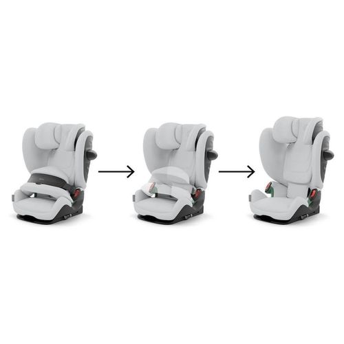 Cybex Pallas G3 Kindersitz (15 Monate - 12 Jahre), Farbe:Fog Grey