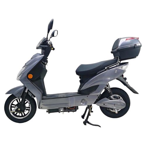 E-Roller ENJOY 45kmh 60V 20Ah 1kW Motor 75KM Reichweite ECE Grau, mit Straßenzulassung