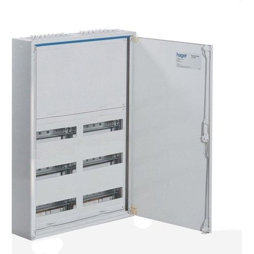 Hager entfernt, Hager FWQ52N wird zu: Hagerloser Verdeleer IP44 550x800x161