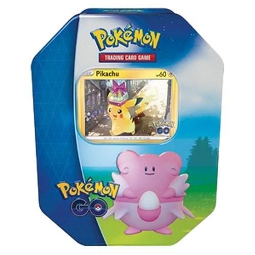 Pokemon Blissey Tin Sammelkarten-Set für das Pokémon GO Sammelkartenspiel