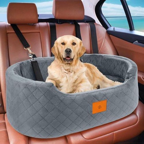 Autostoel für Hunde - Hundesitz - Autohundesitz - mit Gurteinrichtung
