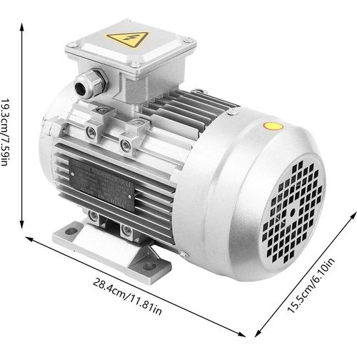 Elektromotor - 3-Phasen AC-Motor - 1,1 kW Leistung - 1400 U/min