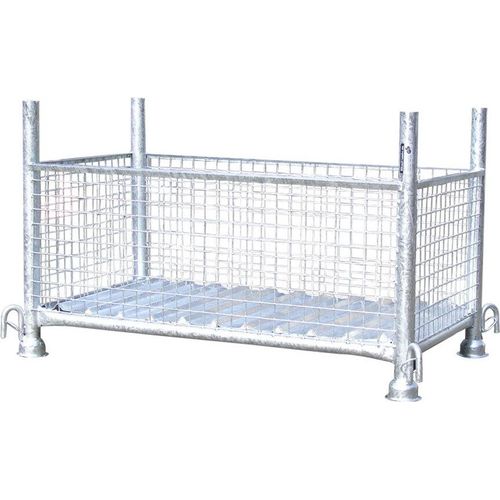 Schake Gitterboxpalette 1,5t Tragkraft 1,50x0,87x0,50m lackiert
