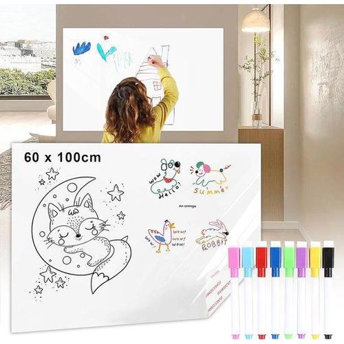 Reinigungsfreundliche Schneidplatte 60 x 100 cm - Reinigungsfähig und schneidgerecht für Kühlschrank und Arbeitsplatz.