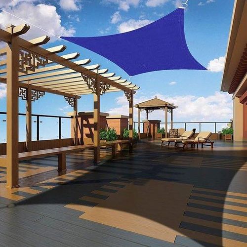 Sonnenschutz, Windschutz, UV-Abdeckung, lichtdurchlässig, 3*4M