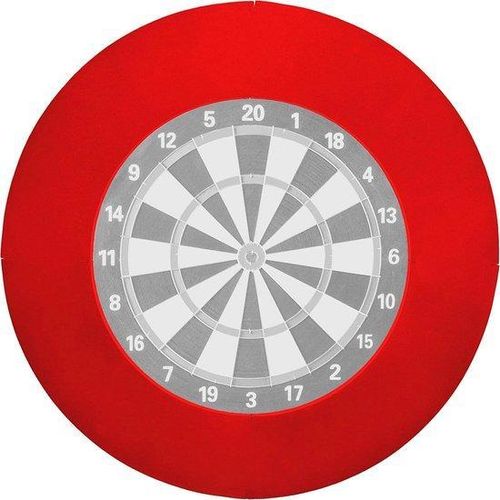 Dartbordrand 4-teilig aus Holz, für Dartbretter 45,5 cm