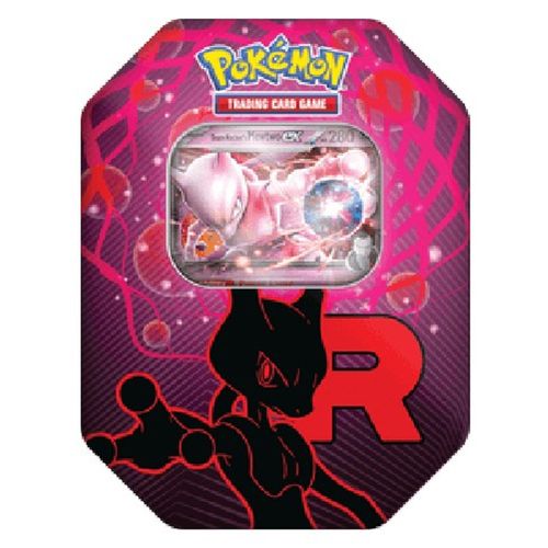 Pokemon Team Rocket Tins: Team Rockets Mewtwo ex Tin