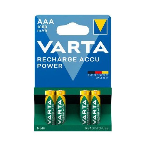 Akkus von VARTA, Micro AAA, 4 Stück