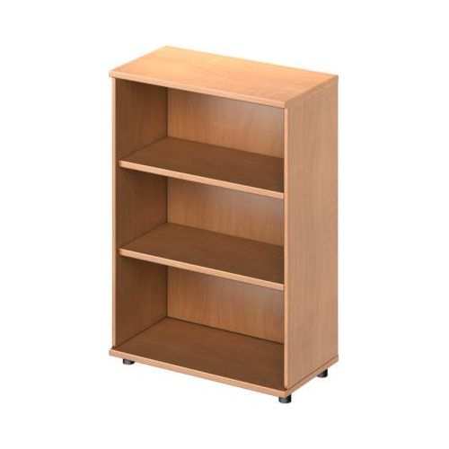 Schäfer Shop Genius Regal TETRIS WOOD, 3 OH, Höhe inkl. Gleiter, B 800 mm, Buche-Dekor